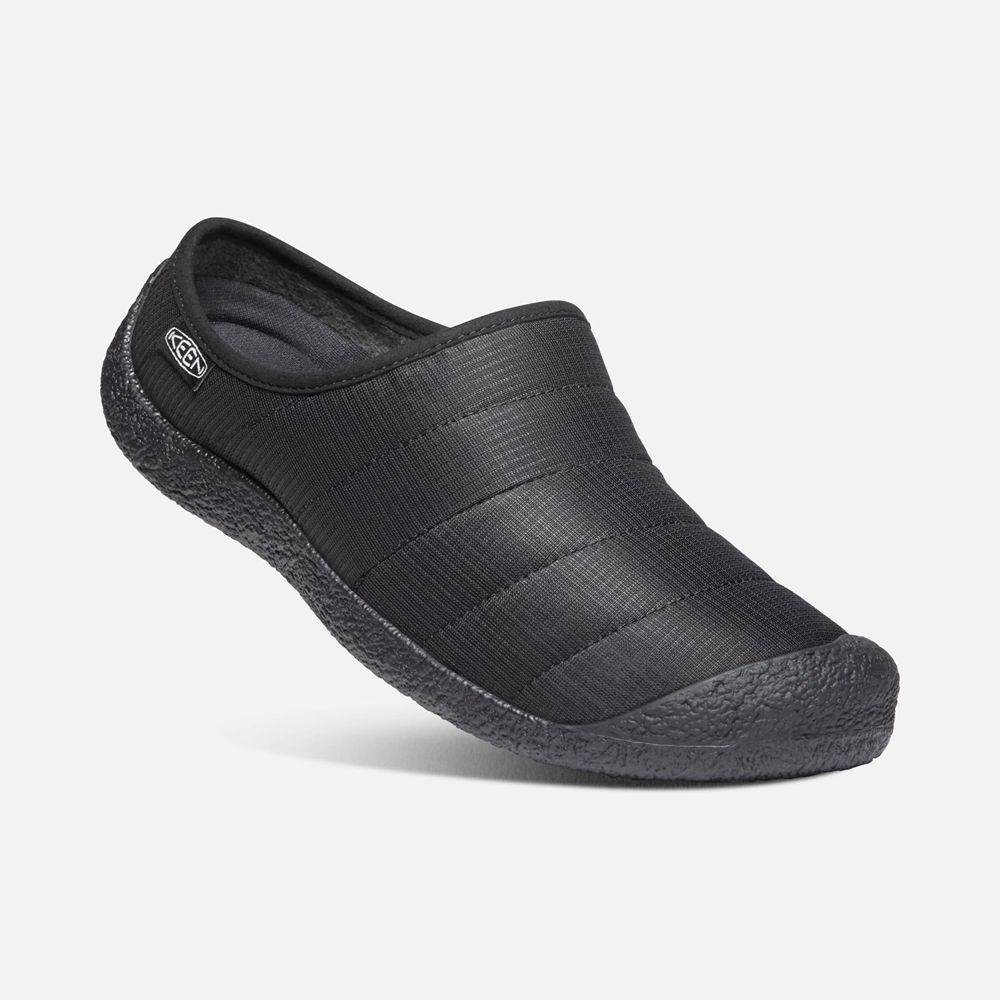 Keen Slippers Heren Zwart - Howser Slide - 21385-WJPI